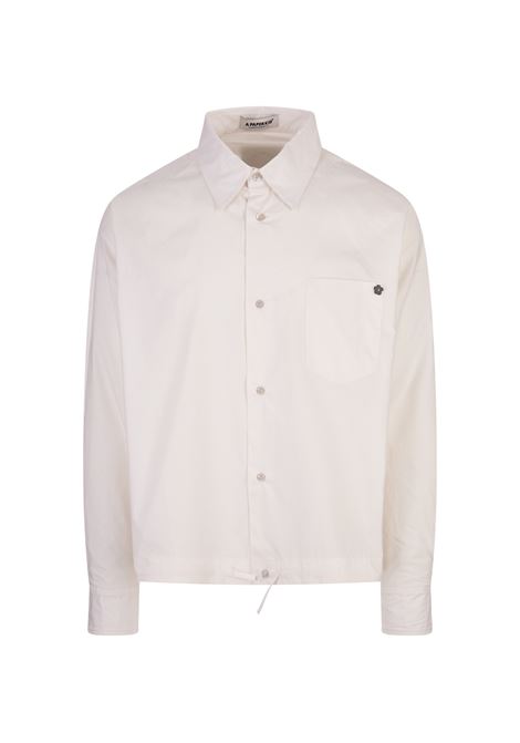 White Short Shirt With Logo A PAPER KID | S4PKUASI033013