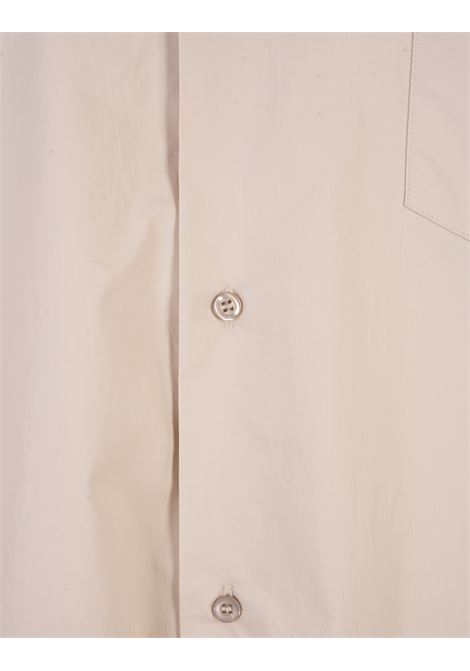 Camicia Corta Sabbia Con Logo A PAPER KID | S4PKUASI033092