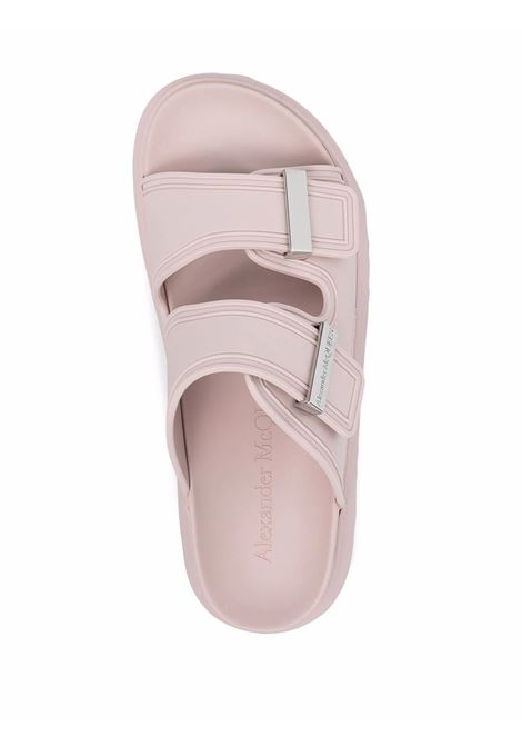 Pink And Silver Hybrid Sandals ALEXANDER MCQUEEN | 658063-W4Q516833