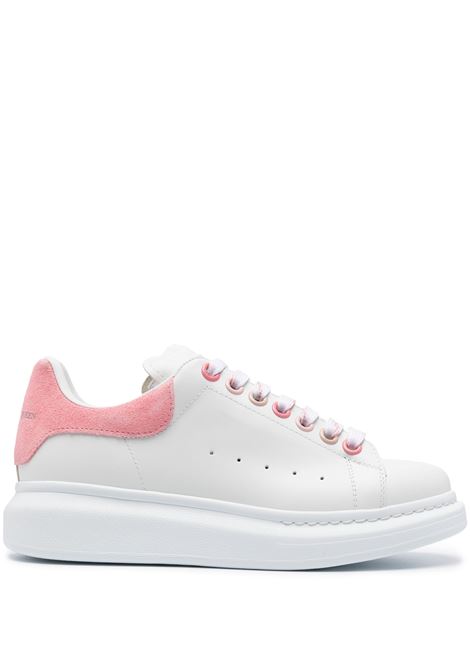 Sneakers Oversize Bianche Con Dettagli Rosa e Multicolor ALEXANDER MCQUEEN | 718139-WIEEU8772