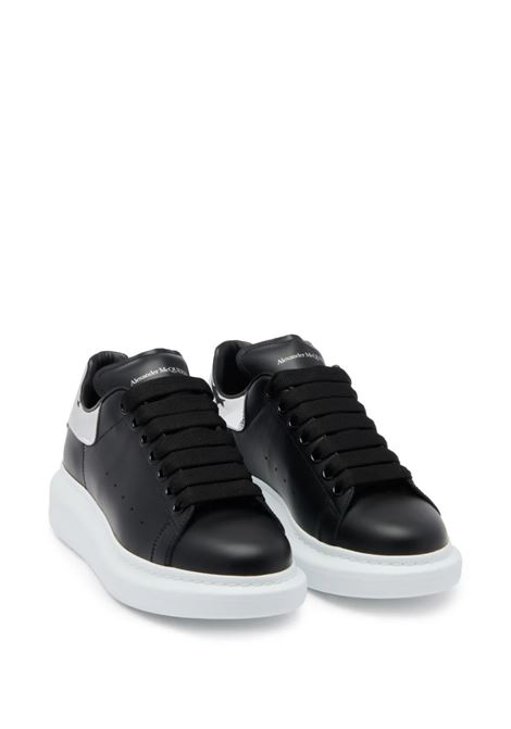Oversized Sneakers in Black and Silver ALEXANDER MCQUEEN | 718232-WIEE41081