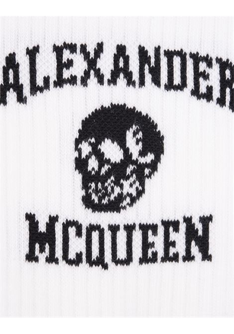 Logo Skull Socks ALEXANDER MCQUEEN | 758295-4102Q9060