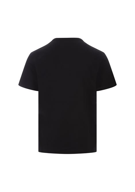 Black Varsity T-Shirt ALEXANDER MCQUEEN | 759442-QTAAW0520