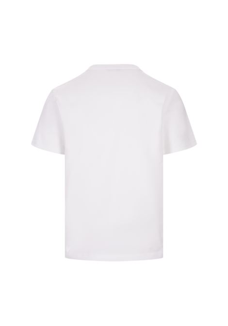White Varsity T-Shirt ALEXANDER MCQUEEN | 759442-QTAAW0909