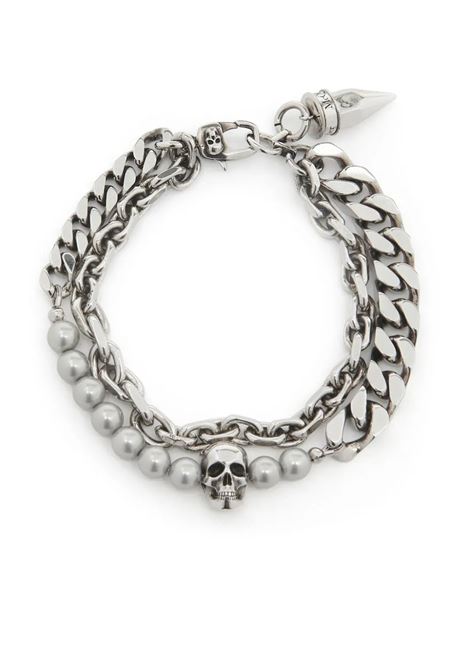 Bracelet With Pearls and Skull Studs ALEXANDER MCQUEEN | 774165-I170E1445