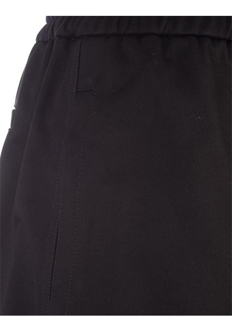 Black Cargo Pants With Press Button ALEXANDER MCQUEEN | 774187-QSAAN1000