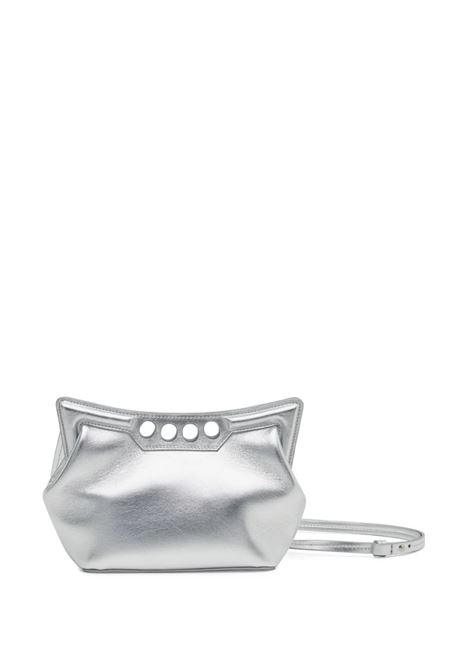 Peak Mini Bag In Silver ALEXANDER MCQUEEN | 775908-1BL1I1400