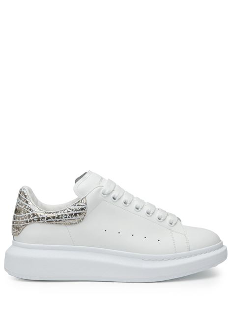 Oversized Sneakers In White And Silver ALEXANDER MCQUEEN | 777220-WIE9I9071
