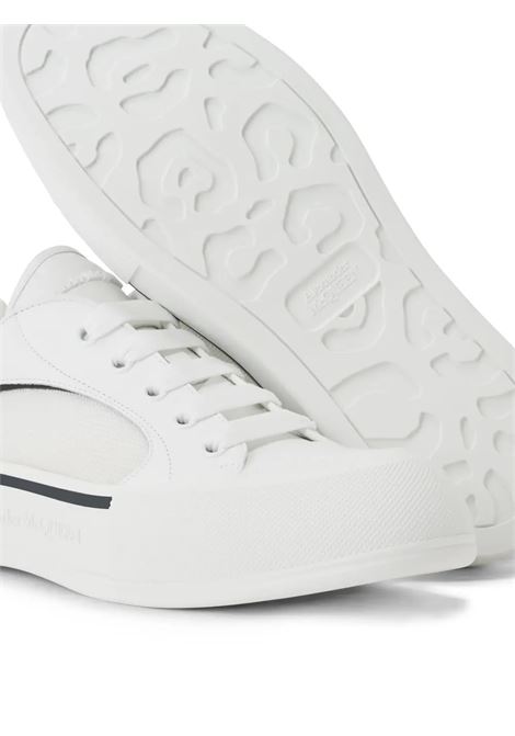 White Plimsoll Skate Shoes ALEXANDER MCQUEEN | 777241-W4SS39061