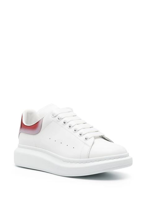 Oversized Sneakers In White And Red ALEXANDER MCQUEEN | 777367-WIE9G8733