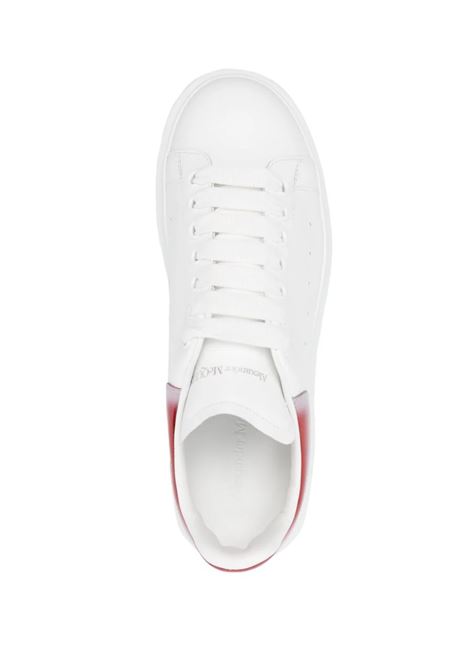 Sneakers Oversize In Bianco e Rosso ALEXANDER MCQUEEN | 777367-WIE9G8733
