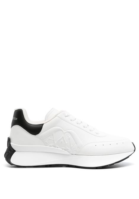 Sprint Runner Shoes In Black and White ALEXANDER MCQUEEN | Sneakers | 777417-WIDN59061