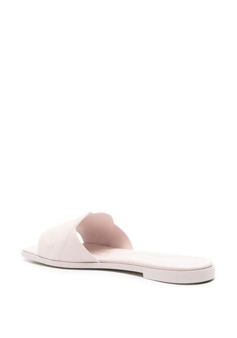 Seal Sandals in Pink Leather ALEXANDER MCQUEEN | 780714-WIEAE2940