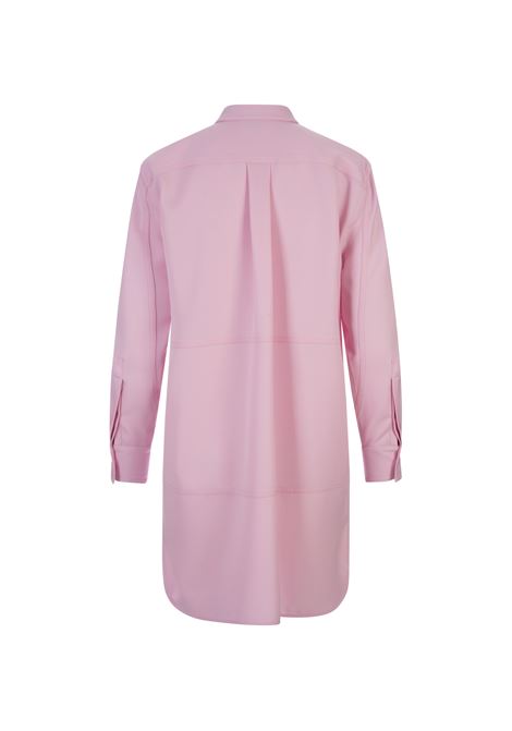 Pink Wool Mini Dress ALEXANDER MCQUEEN | 781003-QJAAC5067