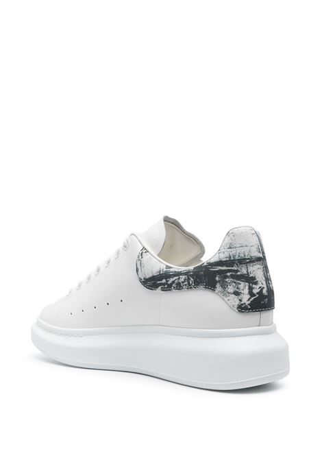 White Oversized Sneakers With Fold Print ALEXANDER MCQUEEN | 782463-WIE9P9061