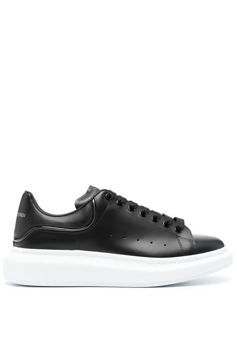 Black Oversized Sneakers With Shiny Profiled Spoiler ALEXANDER MCQUEEN | 782467-WIE9R1073