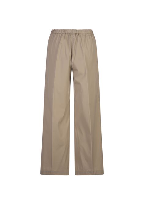 Beige Poplin Crop Trousers ASPESI | 0128-D30785186