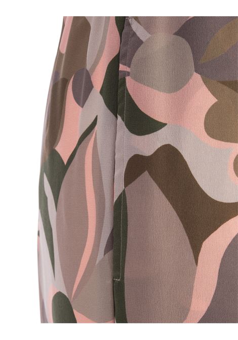 Multicoloured Printed Silk Crepe De Chine Trousers ASPESI | 0141-F28566269