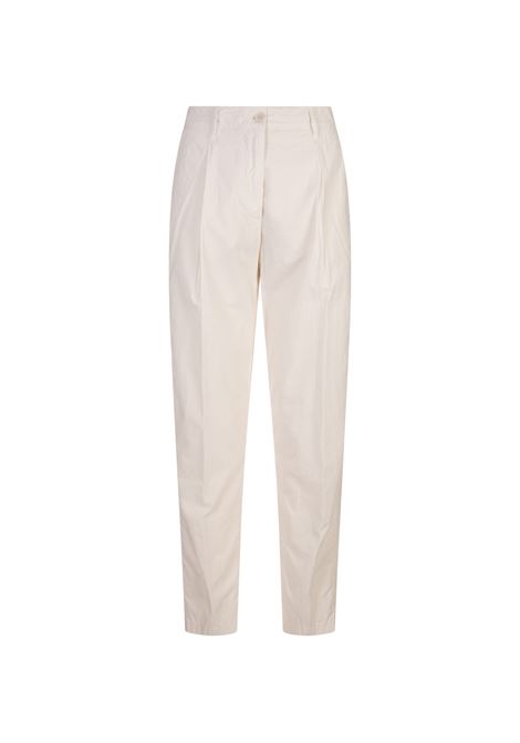 Natural Cotton Poplin Chino Trousers ASPESI | 0163-G32985043