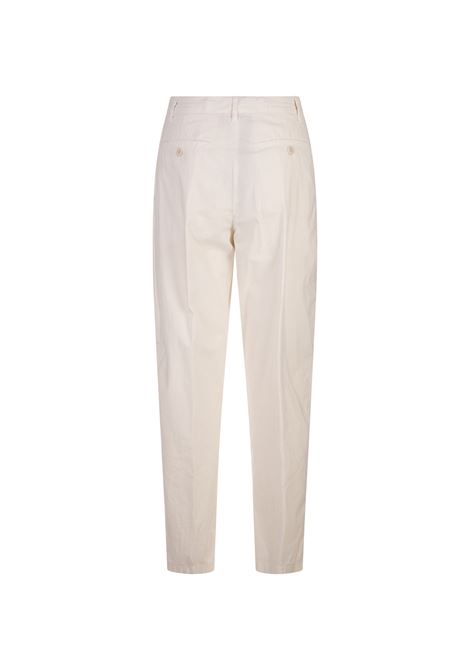 Natural Cotton Poplin Chino Trousers ASPESI | 0163-G32985043