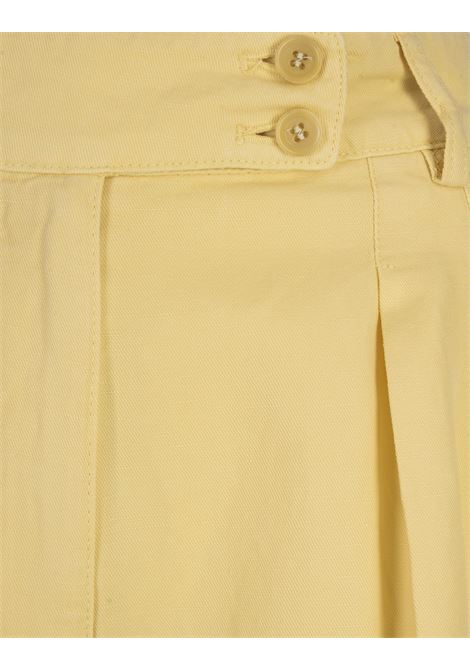 Ginger Linen and Cotton Palazzo Trousers ASPESI | 0170-G20885155