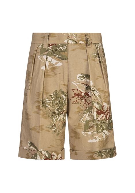 Cotton and Linen Bermuda Shorts ASPESI | 0210-P11260047