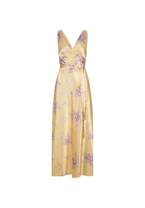 Yellow Printed Polyester Petticoat Dress ASPESI | 2904-P11562159