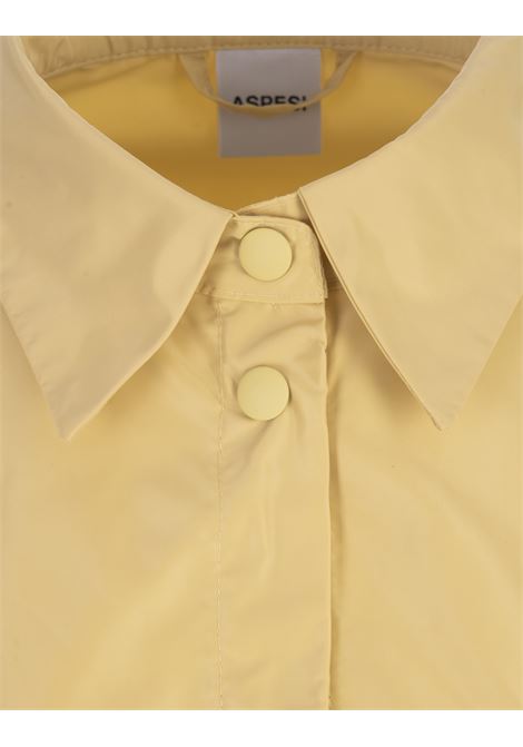 Yellow Technical Polyester Taffeta Shirt ASPESI | 5472-P00801155