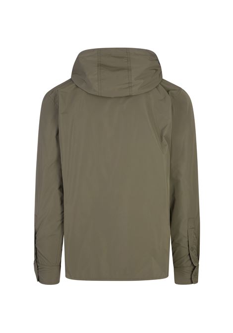 Green Hooded Shirt Jacket ASPESI | I412-G70301260