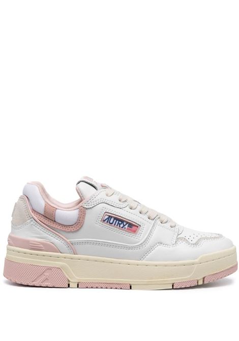 CLC Sneakers In White And Pink Leather AUTRY | ROLWMM14