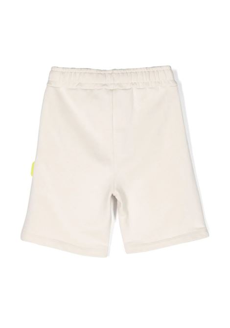 Beige Cotton Shorts With Logo BARROW KIDS | S4BKJUBE029013