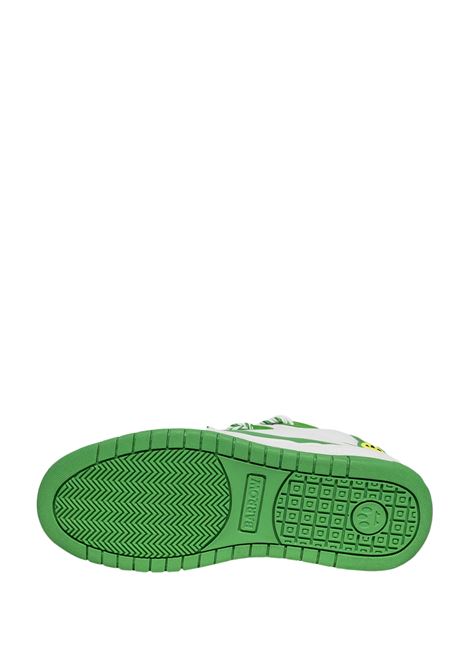 Sneakers Ollie Bianche e Verdi BARROW | F3BWUASN172BW012