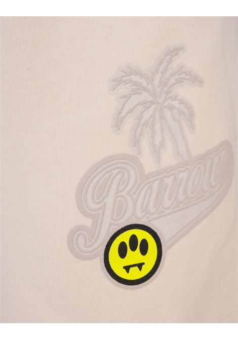 Turtledove Bermuda Shorts With Embossed Graphics BARROW | S4BWUABE063BW009