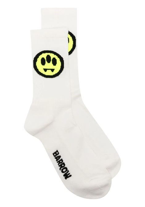 White Socks With Logo BARROW | S4BWUASO140002
