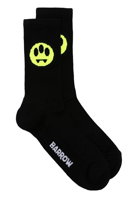 Black Socks With Logo BARROW | S4BWUASO140110