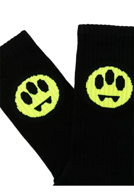 Black Socks With Logo BARROW | S4BWUASO140110