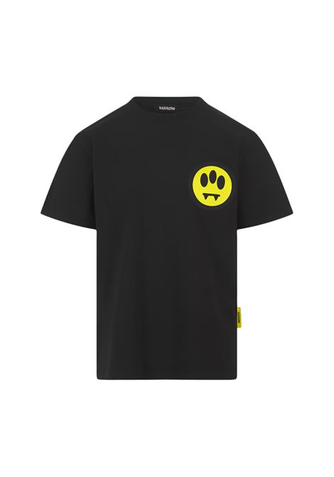 T-Shirt Nera Con Logo Lettering BARROW | S4BWUATH137110