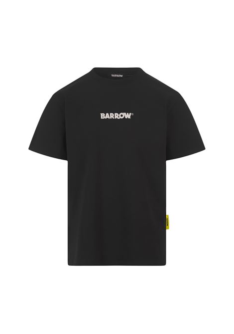 Black T-Shirt With Front and Back Logo Print BARROW | S4BWUATH142110