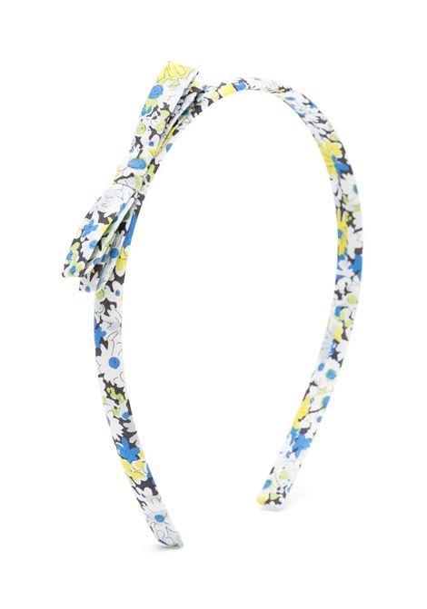 Stnoeud Headband In Blue Flowers BONPOINT | S04GHAW00011515
