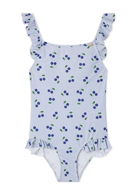 Printed Royal Blue Acapulco Swimsuit BONPOINT | S04GSSK00003619B