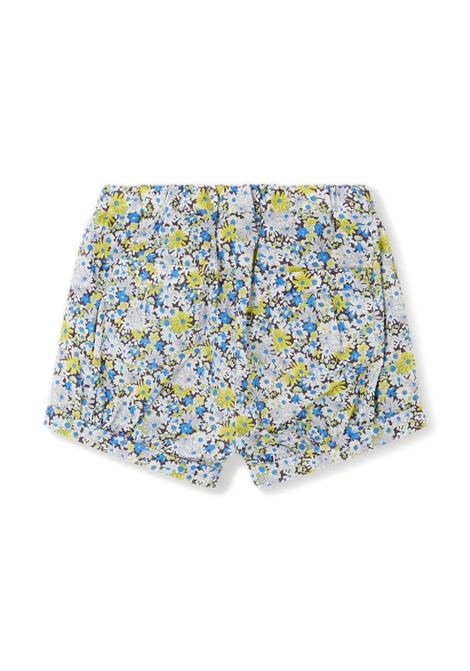 Square Shorts In Blue Flowers BONPOINT | S04XBEW00006515