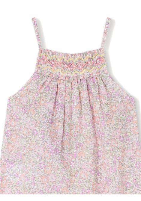Lilisy Smocked Overalls In Blush Pink BONPOINT | S04XPAW00006523