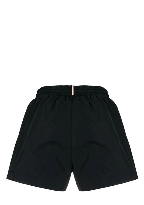 Black Quick-Drying Beach Boxers With Profiled Logo BOSS | 50469280001