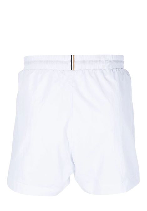 White Quick-Drying Beach Boxers With Profiled Logo BOSS | 50469280100