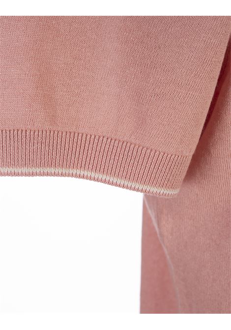 Light Pink Linen Blend Sweater BOSS | 50511757699
