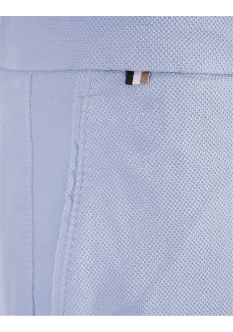 Light Blue Regular Fit Bermuda Shorts BOSS | 50512527450