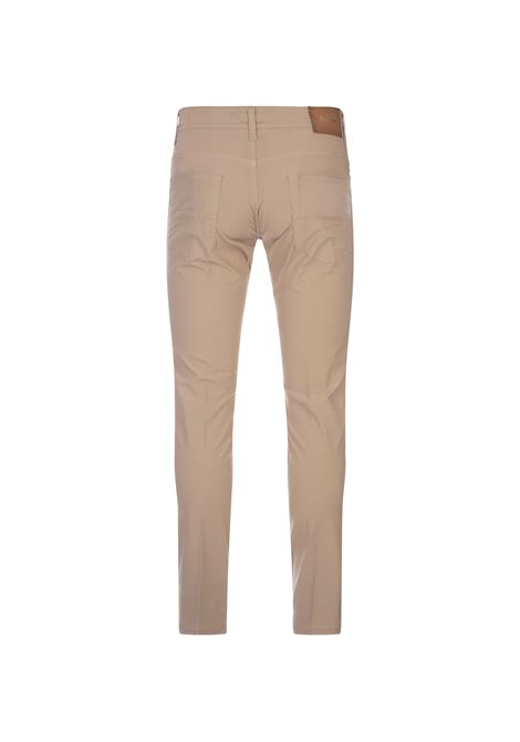 Beige Slim Fit 5 Pocket Trousers  BSETTECENTO | L702-5032PE33
