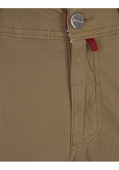 Pantaloni 5 Tasche Slim Fit Fango BSETTECENTO | L702-5032PE73