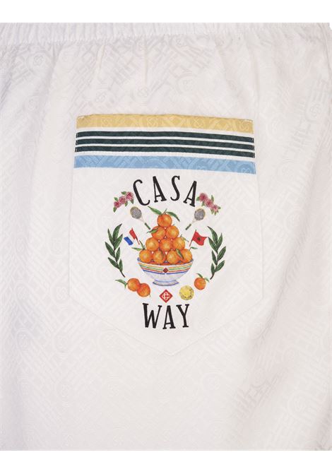 Casa Way Silk Shorts CASABLANCA | MPS24-TR-01202