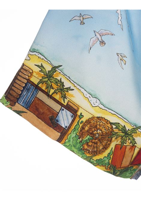Maison Sur Piloti Silk Shirt CASABLANCA | MS24-SH-00305